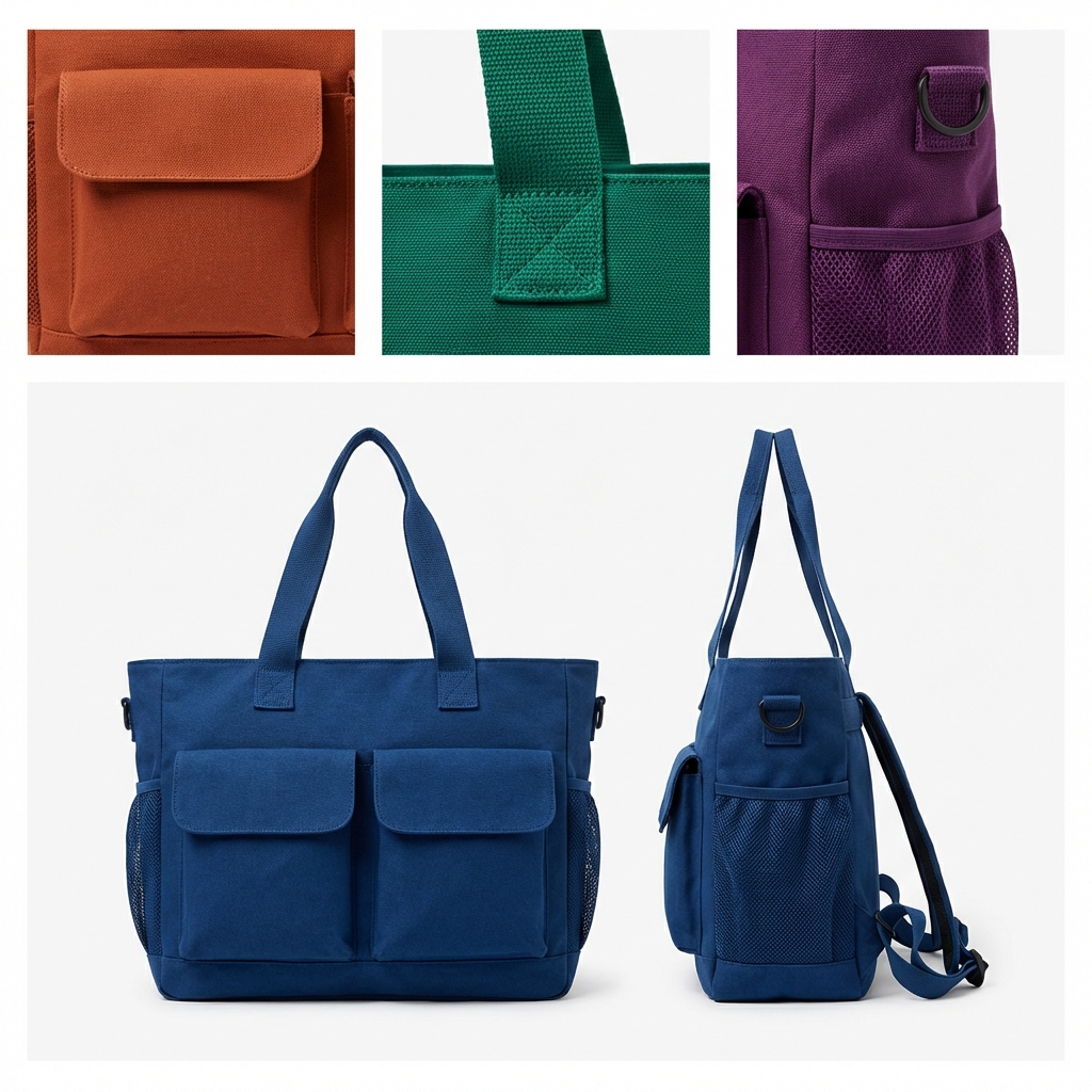 Clinic-to-Home Versatile Zippered Carry Bag