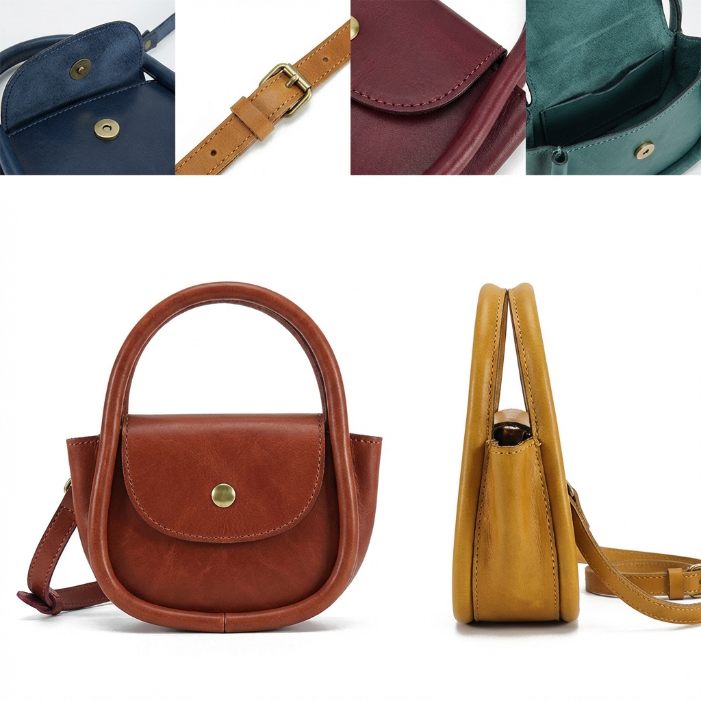 Elegant Essentials Pouch - Detachable Strap for School, Shopping & Gifting