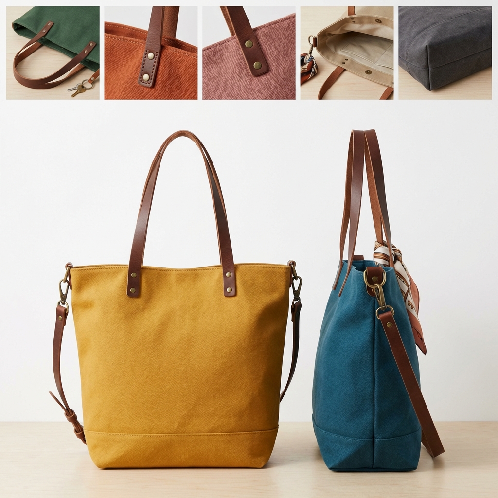 Voyager's Companion: Ergonomic All-Day Travel Tote Bag