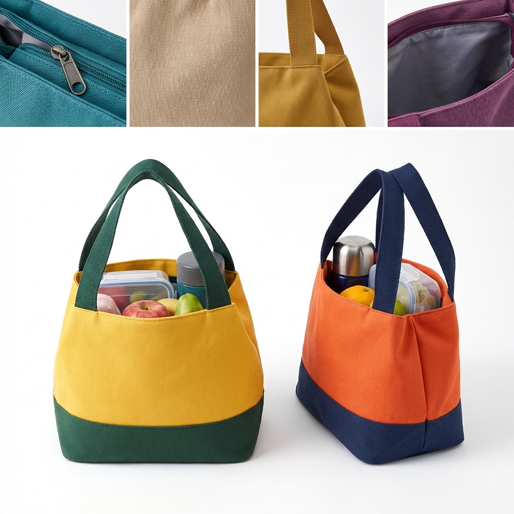 Compact & Chic Insulated Lunch Tote