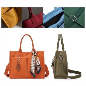 The Adaptable Canvas Carry-All: Easy-Clean & Stylish