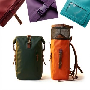 Expedition-Ready 500D Ripstop Roll-Top Dry Backpack