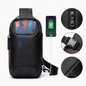 UrbanCommute USB Crossbody Bag